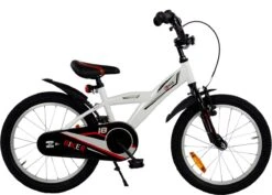 2Cycle Biker Kinderfiets - 18 Inch - Wit - Jongensfiets -Fietsenwinkel 1200x859 6