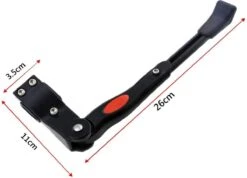 Merkloos Fietsstandaard Enkel 26 Cm Zijstandaard Aluminium Roestvrij Fiets Mountainbikes Makkelijk Te Installeren - Mountainbike Standaard Universeel - MTB Kickstand -Fietsenwinkel 1200x867 1