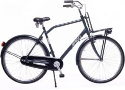Amigo Forest - Transportfiets 28 Inch - Herenfiets Met Voordrager - Grijs -Fietsenwinkel 1200x867 4