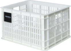 Basil Fietskrat M - Medium - 27 Liter - Wit -Fietsenwinkel 1200x873 1