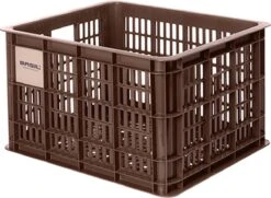 Basil Fietskrat M - Medium - 29.5 Liter - Bruin -Fietsenwinkel 1200x880