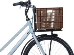 Basil Fietskrat L - Groot - 40 Liter - Wit -Fietsenwinkel 1200x886