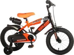 Volare Sportivo Kinderfiets - Jongens - 14 Inch - Neon Oranje/Zwart - 95% Afgemonteerd -Fietsenwinkel 1200x888 4