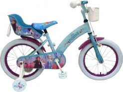 Volare Disney Frozen 2 - Kinderfiets - Meisjes - 16 Inch - Blauw/Paars -Fietsenwinkel 1200x902 11