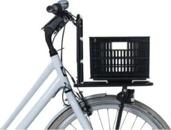 Basil Fietskrat S - Small - 17.5 Liter - Zwart -Fietsenwinkel 1200x907