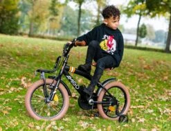 Amigo 2Cool Jongensfiets - Kinderfiets 16 Inch - Matzwart -Fietsenwinkel 1200x917 17