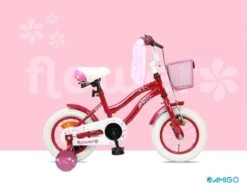 Amigo Flower Meisjesfiets - Kinderfiets 16 Inch - Paars -Fietsenwinkel 1200x920 6