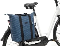 New Looxs Kota Nomi Enkele Fietstas - Afneembaar - 24 Liter - Blauw -Fietsenwinkel 1200x922