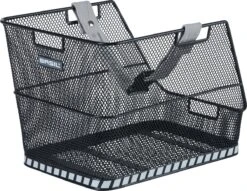 Basil Class Kinderfietsmand - Achter - Staal - Zwart