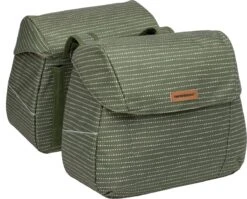 New Looxs Joli Double Nomi Double Fietstas - 37 Liter - Groen