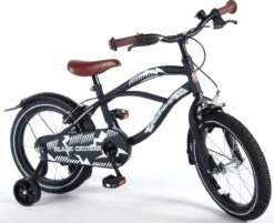 Volare Black Cruiser Kinderfiets - Jongens - 16 Inch - Zwart - 2 Handremmen -Fietsenwinkel 1200x975 2