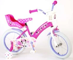 Disney Minnie Cutest Ever! Kinderfiets - Meisjes - 16 Inch - Roze -Fietsenwinkel 1200x977 2