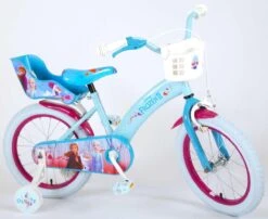 Volare Disney Frozen 2 - Kinderfiets - Meisjes - 16 Inch - Blauw/Paars -Fietsenwinkel 1200x981 3
