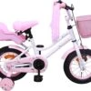 Amigo Magic Meisjesfiets - Kinderfiets 12 Inch - Wit