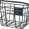 Basil Bremen Alu KF Fietsmand - Voor - Aluminium - Matzwart -Fietsenwinkel 1200x987