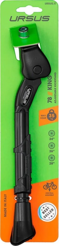 Standaard Ursus King Met Gazelle Adapter 20 Mm - Verstelbaar 24-29" - Zwart -Fietsenwinkel 287x1200 1