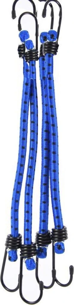 Snelbinders - Bagagespin 4 Haken - Spinbinder 45 Cm Met Vier Elastische Armen - Spinbinder 45 Cm Met Vier Elastische Armen - Elastische Binders - Met Haak- Haak - Binders