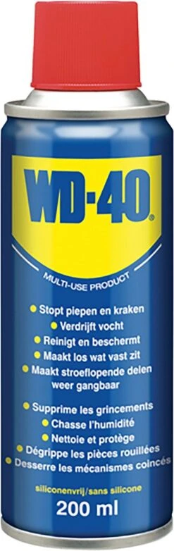 WD-40® Multi-Use Product Classic - 200ml - Multispray - Smeermiddel, Ontvetter En Anti-Corrosie -Fietsenwinkel 379x1200