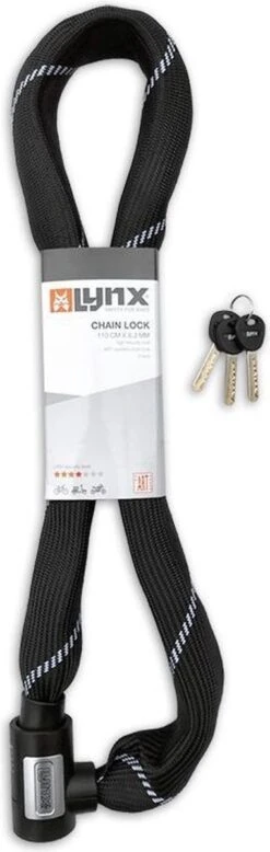 Lynx KETTINGSLOT 8,3 X 110cm ART2* Luxe Hoes-8.3x100-Zwart -Fietsenwinkel 381x1200