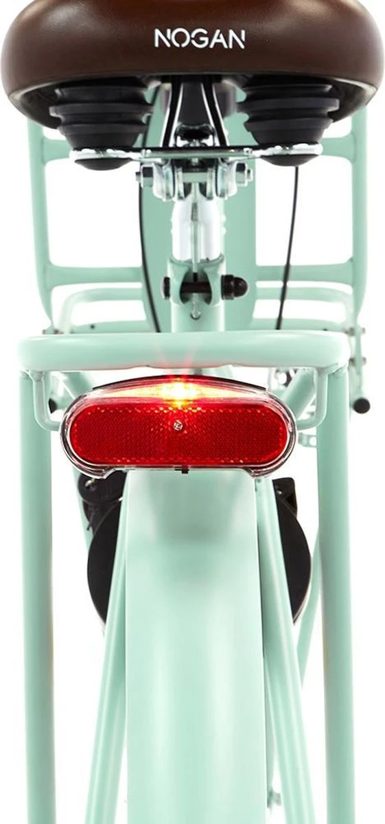 Nogan Vintage N3 - Transportfiets - Damesfiets - 28 Inch / 57 Cm - 3 Versnellingen - Oslo Groen 4 Nogan Vintage N3 - Transportfiets - Damesfiets - 28 Inch / 57 Cm - 3 Versnellingen - Oslo Groen - Image 2