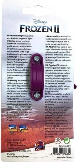 Disney Frozen 2 Fietsbel - Meisjes - Licht Blauw Paars -Fietsenwinkel 569x1200