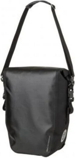 AGU Clean Enkele Fietstas Shelter Medium - Zwart - 17 L - Waterdicht - KLICKfix Module Rail -Fietsenwinkel 573x1200