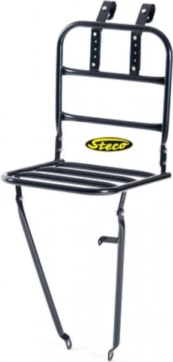 Steco Transport Voordrager Original Voor Fietsen Volwassenen - Zwart -Fietsenwinkel 574x1200 1