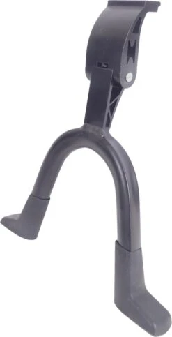 Standaard Edge Double 2-poot 28" - 30cm - Zwart Aluminium -Fietsenwinkel 614x1200