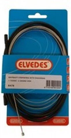 Versnellingskabelset Elvedes Nexus 3 1700 / 2250 Mm RVS - Zwart (op Kaart) -Fietsenwinkel 615x1200