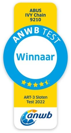 ABUS Ivy 9210 Kettingslot - ART3 - 140 Cm - Winnaar ANWB Slotentest 2022 -Fietsenwinkel 645x1200