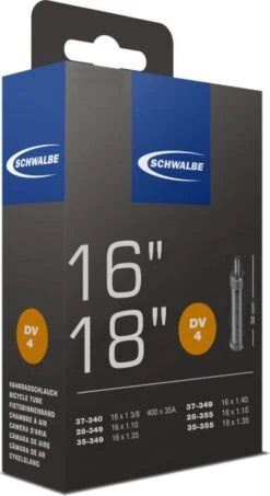 Schwalbe Binnenband - DV9 - 24 Inch X 1 1/8 - 1.75 - Hollands Ventiel - 32mm -Fietsenwinkel 655x1200