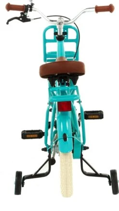 Nogan Puck - Kinderfiets - Meisjesfiets - 16 Inch - Turquoise -Fietsenwinkel 682x1200