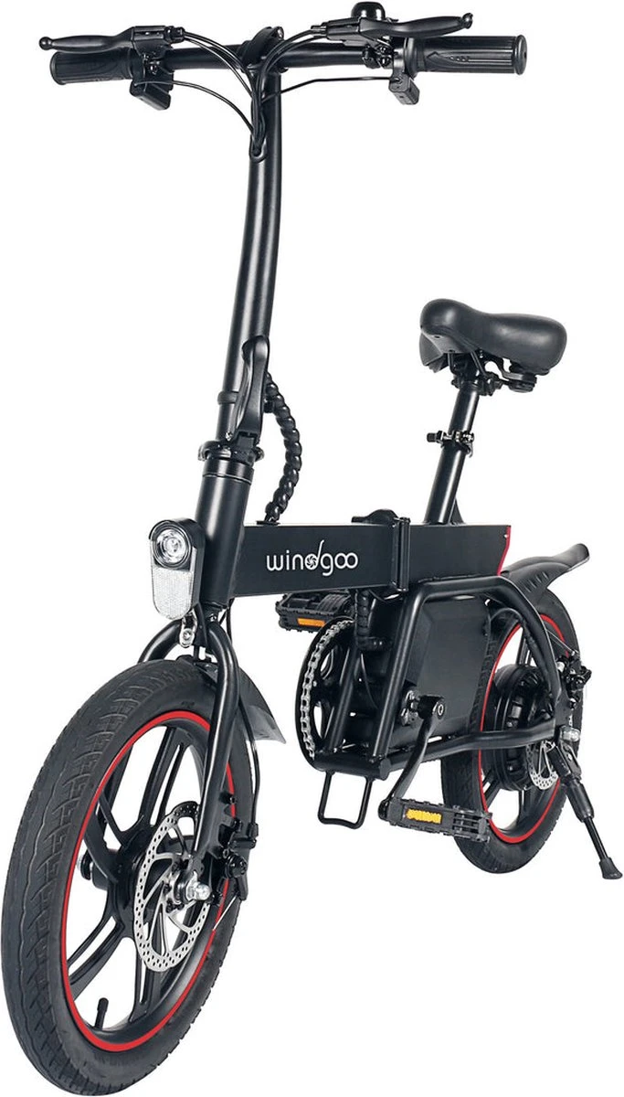 Merkloos Windgoo B20 PRO - E Bike - Elektrische Fiets - 16 Inch - 250W - 7.8Ah Batterij - Max. 25km/u - Zwart - Incl. GSM Houder 12 Merkloos Windgoo B20 PRO - E Bike - Elektrische Fiets - 16 Inch - 250W - 7.8Ah Batterij - Max. 25km/u - Zwart - Incl. GSM Houder - Image 10
