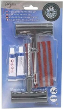 Benson Bandenreparatieset Easy Seal - Proppenset Tubeless Voor Auto - Motor - Scooter - Etc. - 9 Delig -Fietsenwinkel 692x1200 1