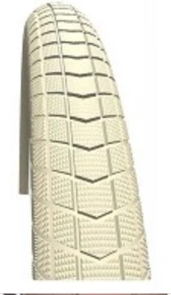 Schwalbe Buitenband - Big Ben K-Guard - 28 Inch X 2.00 - Creme Reflecterend -Fietsenwinkel 696x1200