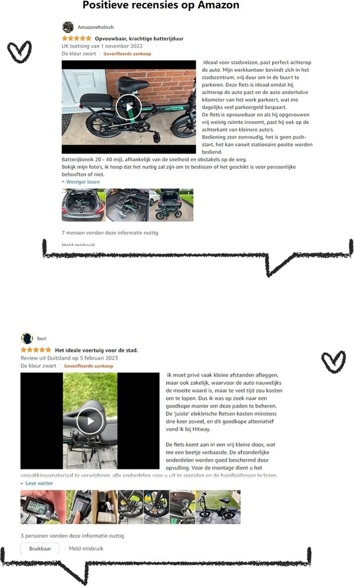 Hitway BK5 - Elektrische Fiets - E-Bike Opvouwbaar - 8,4Ah Accu- 2023 Model 10 Hitway BK5 - Elektrische Fiets - E-Bike Opvouwbaar - 8,4Ah Accu- 2023 Model - Image 8