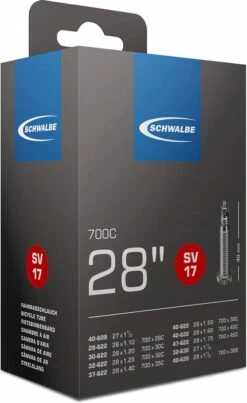 Schwalbe Binnenband - SV17 - 28 Inch X 1.10 - 1.75 - Frans Ventiel - 40mm -Fietsenwinkel 735x1200 3