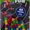 BikeFun Spaakkralen - Fietsversiering - 45 Stuks - Rond - Spaakversiering - Spaakkralen Kinderfiets - Gekleurde Fietskralen Voor Kinderen -Fietsenwinkel 743x1200 4
