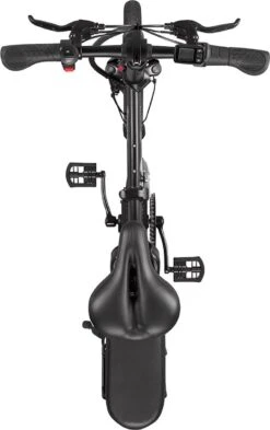 F-Wheel DYU A5 - Elektrische Vouwfiets - E Bike - 14 Inch - 7.5 Ah - 25km/u - Zwart -Fietsenwinkel 754x1200 2