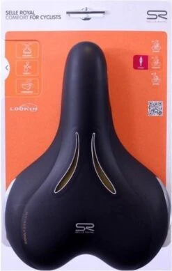 Selle Royal Lookin Moderate 5235 - Fietszadel - Zwart -Fietsenwinkel 762x1200 1