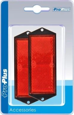 PROPLUS Pro Plus Reflector Met Schroefbevestiging - 104 X 40 Mm - Rood - 2 Stuks 23 PROPLUS Pro Plus Reflector Met Schroefbevestiging - 104 X 40 Mm - Rood - 2 Stuks -Fietsenwinkel 779x1200 3