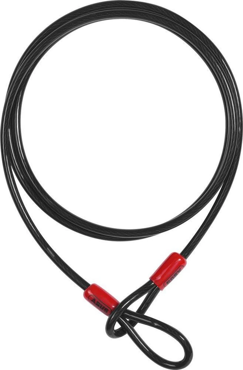 ABUS Staalkabel - Diameter 10mm - 200cm - Zonder Slot - Zwart 8 ABUS Staalkabel - Diameter 10mm - 200cm - Zonder Slot - Zwart - Image 6