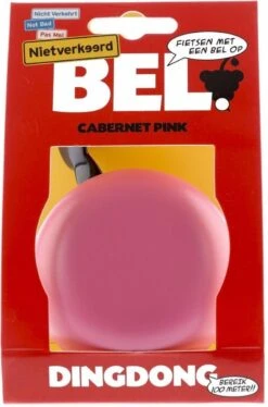 Fietsbel Ding-Dong NietVerkeerd ø80mm - Cabarnet Pink -Fietsenwinkel 792x1200 1