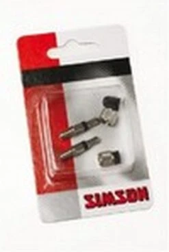 Simson Losse Fietsventiel Dunlop - Blitz - Hollands Met Stofkapje - 2 Stuks -Fietsenwinkel 805x1200