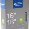 Schwalbe Binnenband - AV4 - 16 Inch X 1 3/8 - 18 X 1.35 - Auto Ventiel - 40mm -Fietsenwinkel 806x1200