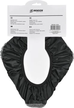 Benson Universele Fiets Zadeldek - Imitatie Schapenvacht - Bont - Grijs -Fietsenwinkel 823x1200 1