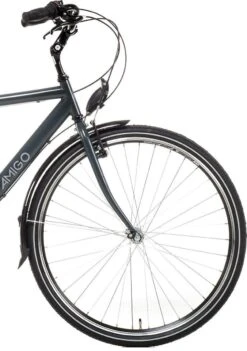 Amigo Bright - Herenfiets 28 Inch - Fiets Met 3 Versnellingen - Antraciet -Fietsenwinkel 845x1200