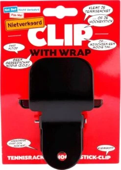 Nietverkeerd Universele Hockeystick Klem - Tennisracket Klem - Paraplu Klem, Zwart -Fietsenwinkel 853x1200 1