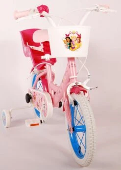 Volare Disney Princess Kinderfiets - Meisjes - 14 Inch - Roze - Twee Handremmen -Fietsenwinkel 856x1200 3