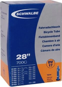 Schwalbe Binnenband - AV17 - 28 Inch X 1.10 - 1.75 - Auto Ventiel - 40mm -Fietsenwinkel 860x1200 1